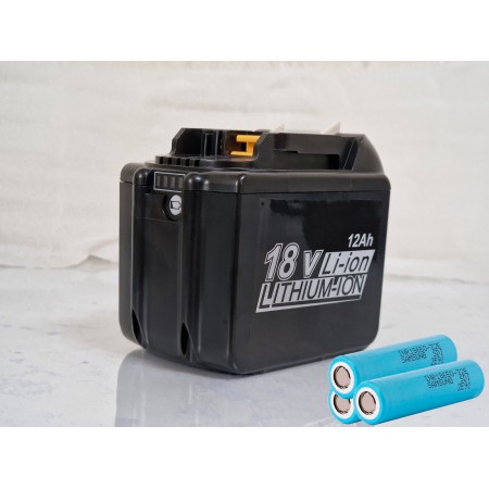 Акумулятор Makita LXT BL1813S 18-21v 13Ah, під оригінальний інструмент, виробник Samsung, найпотужніша версія